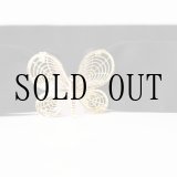 画像: 無地 黒系 蝶々 アンティークベルト[20100]