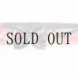 画像: 総柄柄 マルチカラー ベロア アンティークベルト[20251]