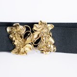 画像: 無地 黒系 アンティークベルト[20258]