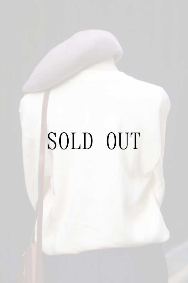 画像7: 白 うさぎ スウェット トップス [20361]