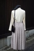 画像9: マルチカラー 小花柄 フレア スカート w65cm[20354]