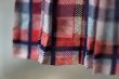 画像11: ”TOKYO BLOUSE” タータンチェック柄 マルチカラー 長袖 レトロワンピース スタンドカラー ベルト[20367]