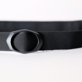 画像: 無地 黒系 アンティークベルト [20381]