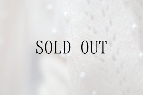 画像8: ”SERA” 無地 白系 ウール ニット セーター ラウンドネック パール [20429]