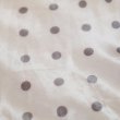 画像3: ピンク×グレー ドット シルク スカーフ 79cm×79cm[20397]