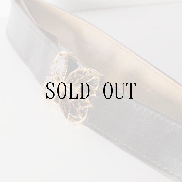 画像4: 無地 ブラウン系 アンティークベルト 合皮 [20478]