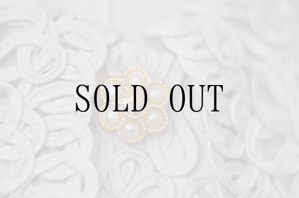 画像4: "Hana no blouse" 無地 グレー系 長袖 ブラウス 比翼 レース襟[20519]