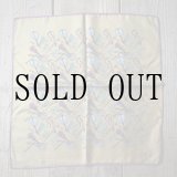 画像: "Gianni Versace ヴェルサーチ" 楽器絵模様 シルク スカーフ 42cm×42cm[19939]