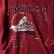 画像5: "LORTON,VA'"レッド 半袖 プリント Tシャツ 電車[17248]