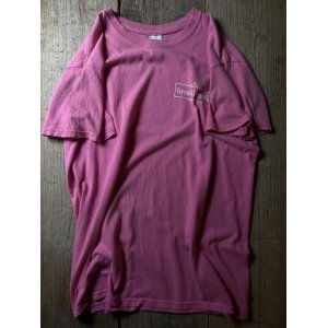 画像: ”brooklynn's” ピンク×白 半袖 プリント Tシャツ [17292]