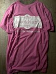画像2: ”brooklynn's” ピンク×白 半袖 プリント Tシャツ [17292]