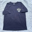 画像1: US製 ”HRLA” ネイビー 半袖 ビンテージ UCLA カレッジ プリント Tシャツ[18416]