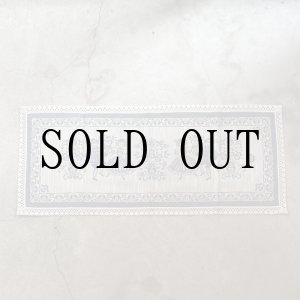 画像: オーストリア製 チロル民族模様 ラグ 38×94cm[18944]