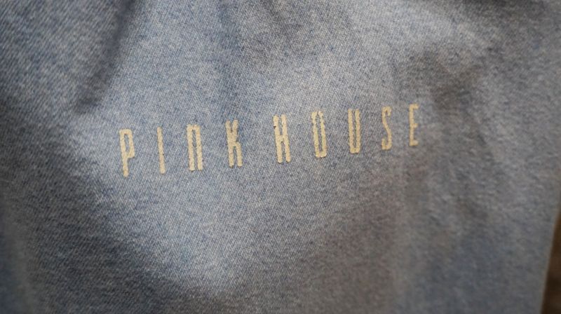 画像: “PINK HOUSE” 無地 デニム オーバーオール[52208]