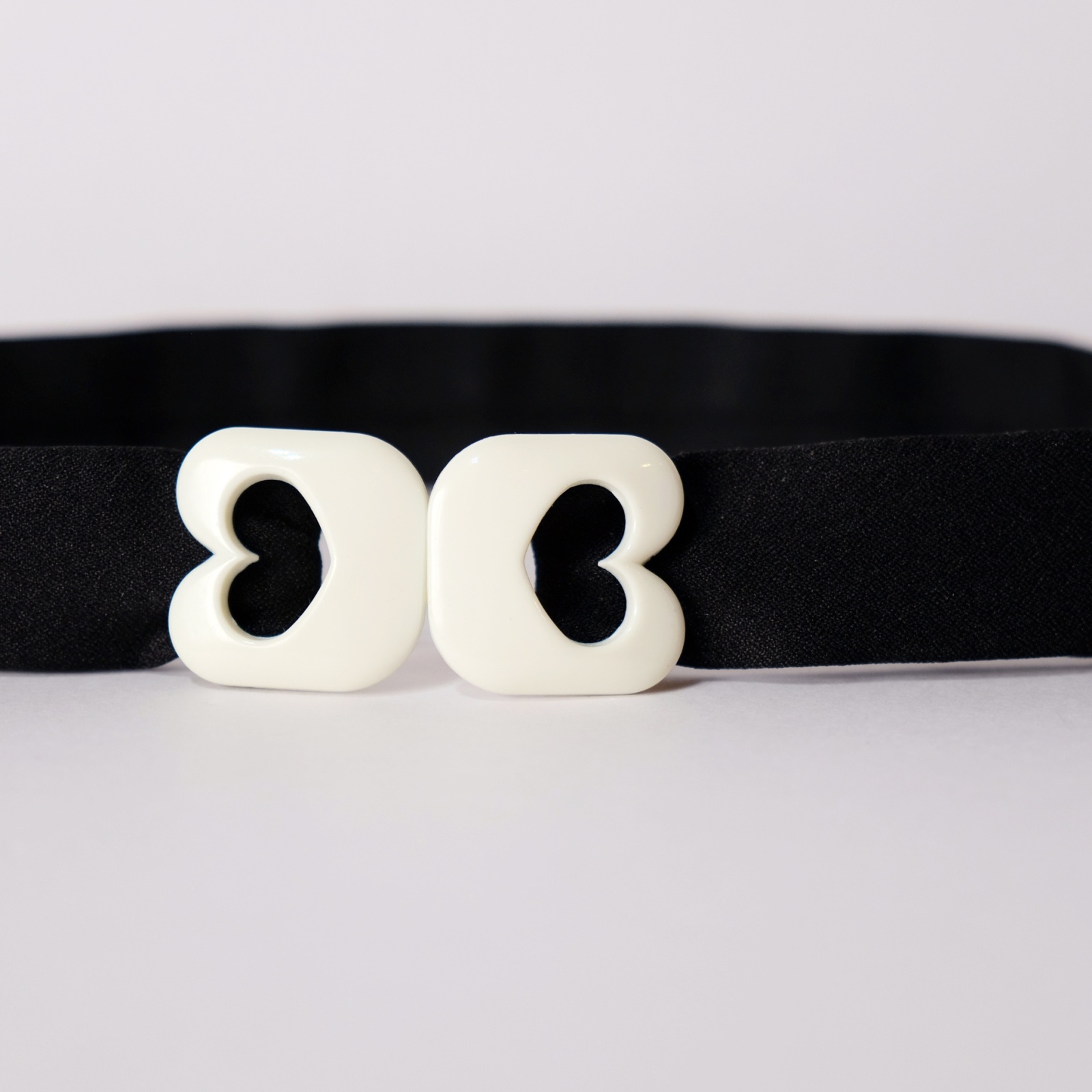 画像1: 無地 黒系 アンティークベルト[20210]