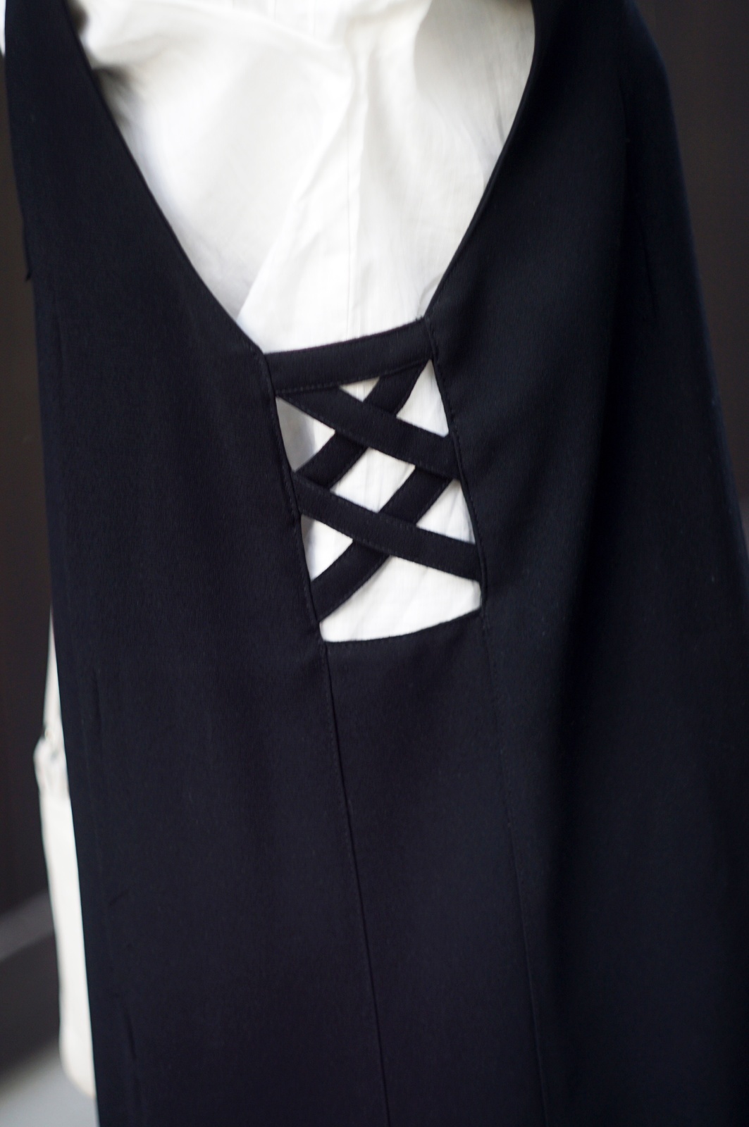 画像5: "PIKABIA" 黒 無地 ジャンパースカート[20189]