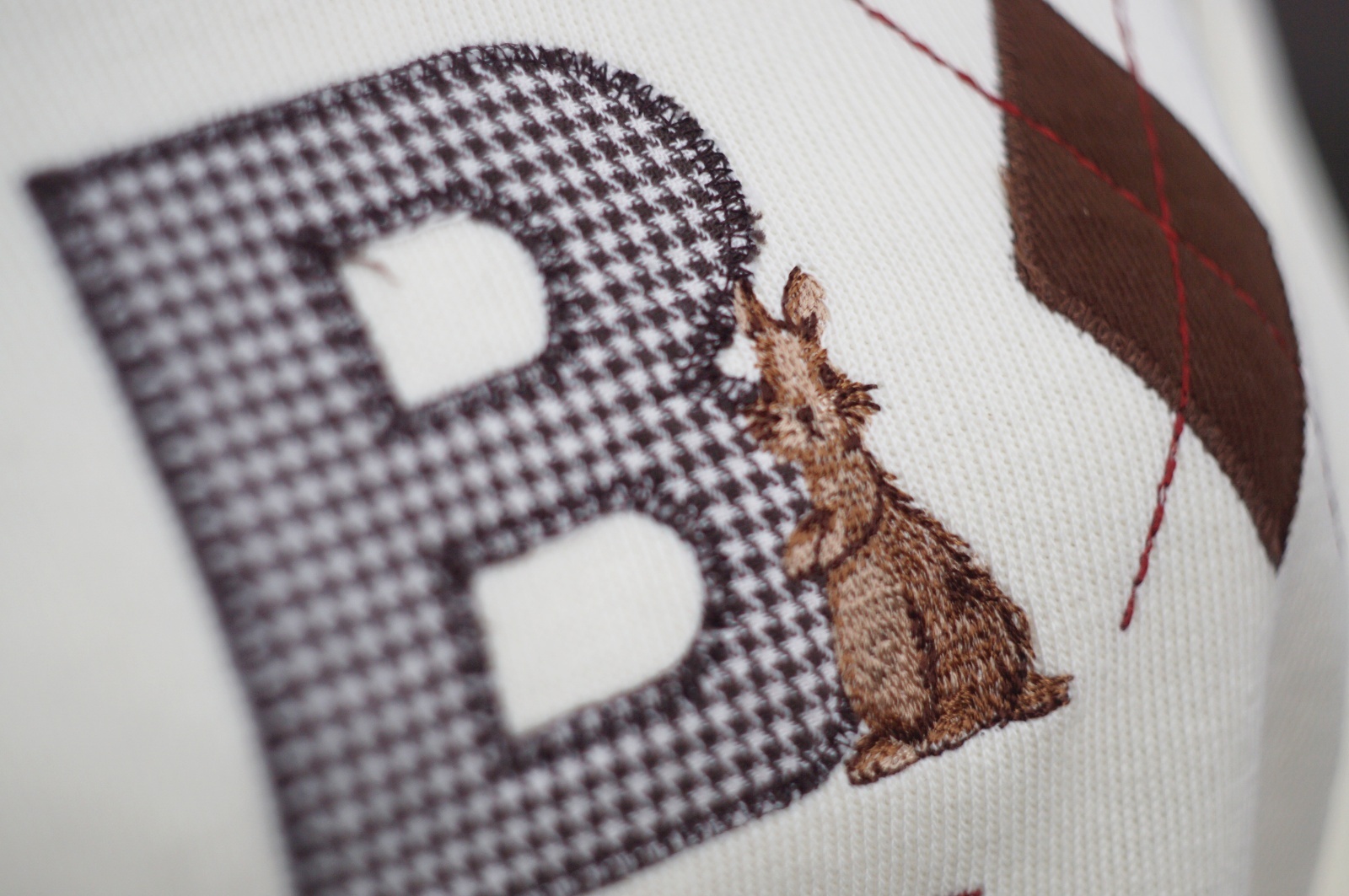 画像: 白 うさぎ スウェット トップス [20361]