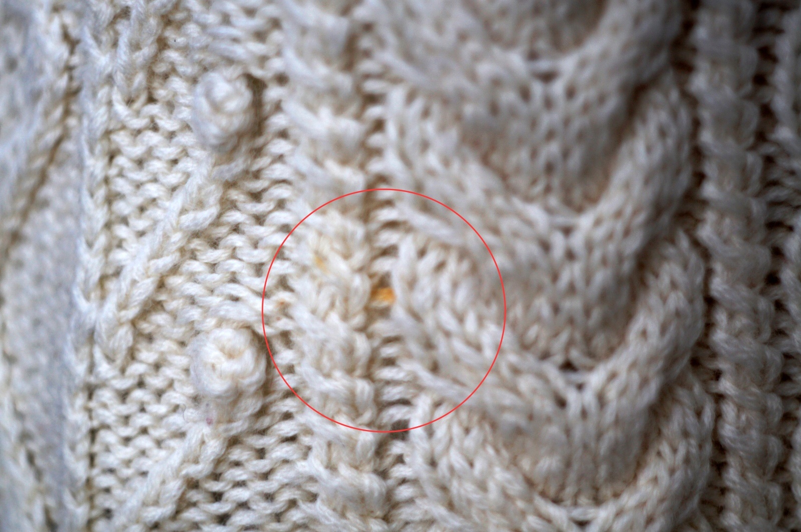 画像: "BELLE PAULE" アイボリー 無地 ニットカーディガン&スカート ツーピース セットアップ ラウンドネック アラン編み[20428]