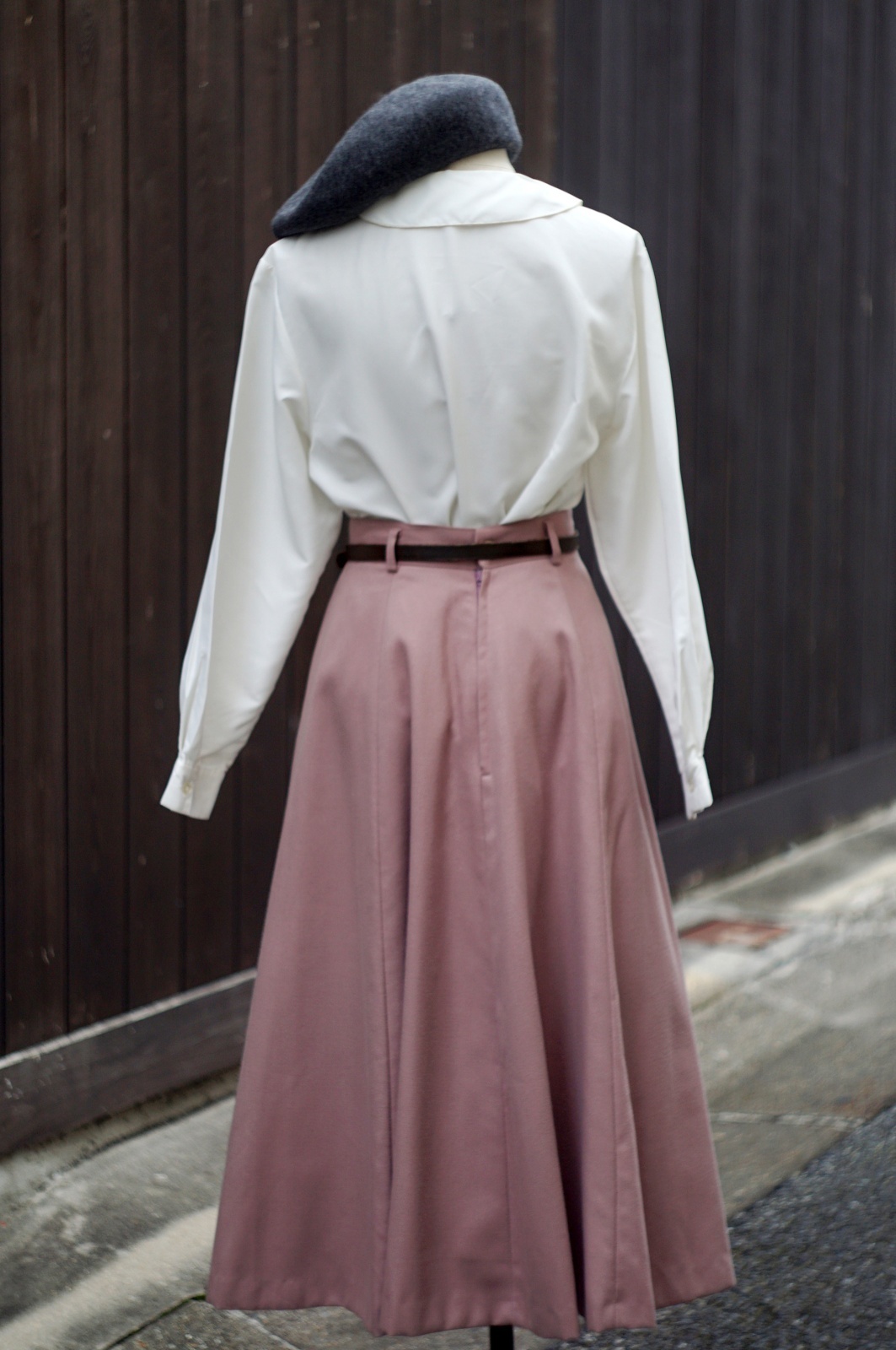 画像8: ”orvi” 白 長袖 ブラウス レギュラーカラー 丸襟 猫 [20491]