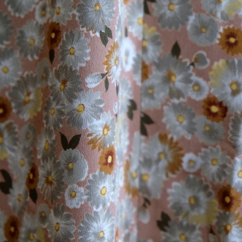 画像3: 花柄 スカート フレア/w58cm[42136]